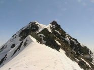 La punta Maritano vista dal Colle