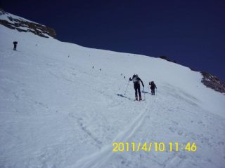 Ultimo pendio (circa 3800 m)