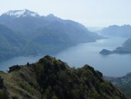 Verso Lecco e le Grigne innevate