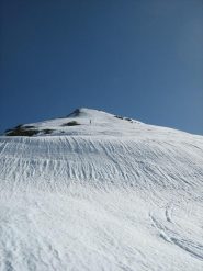 dal colle verso la cima