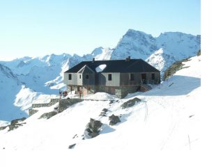 Il rifugio Madonna degli Angeli si sfiora lungo il percorso...