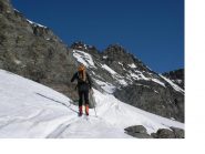 E' Fabio che punta al colle del Ruitor