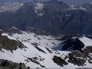 Dalla vetta vero Pian Benot