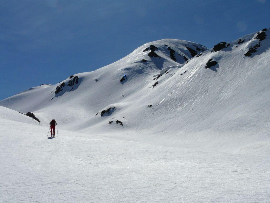 la cima sulla destra