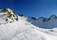 Il col Cussuna visto dal Sigaro