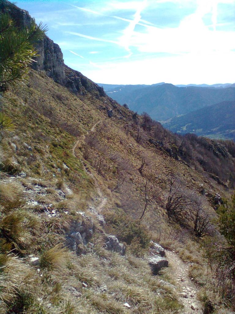 Sentiero 438: Traverso versante SE della Marzola