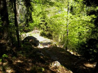 bivio per orrido ovest