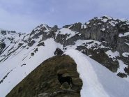 Dal Monte Balur, uno sguardo indietro sulla dorsale