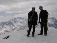 Marcogì e Occi in cima al Mait d'Amunt