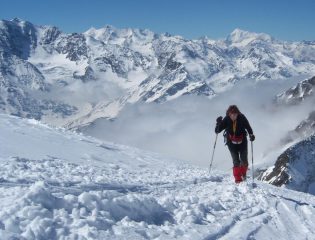 quasi al passo e la vista si fa spettacolare