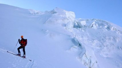 Luca e il ghiacciaio di Cedec