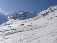 sulla parte bassa della gita