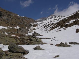 Punta Fourà e Mare Percia sullo sfondo