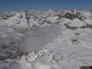 panorama verso la Valle Orco