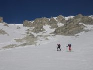 la salita al passo di Desertes