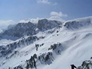 Le Rocche di Serpentera viste dalla Cima della Madonna