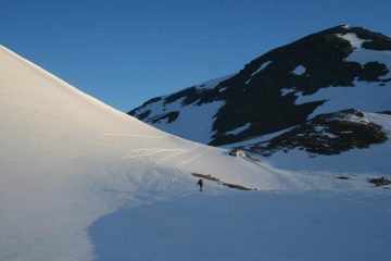 arrivo al Sirwoltesattel in perfetto orario con il sole