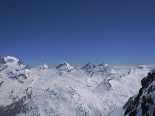 Panorama sul Grand Paradiso