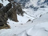 Discesa dal canale