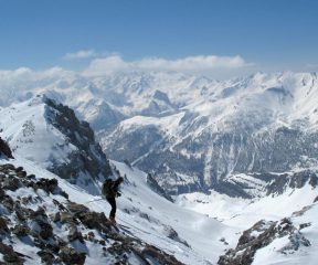 Discesa dalla Cima