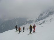 visibilità non ottimale, ma bella neve