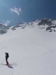 Vista sull'itinerario