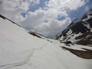 Passando allo chalet della cascata