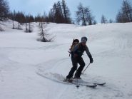 ancora qualche bella curva sotto il colle Ferriere