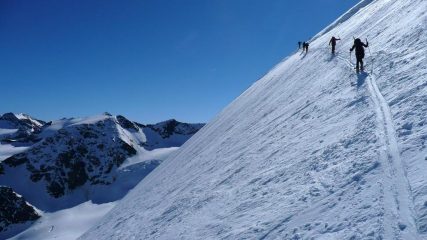Traverso a quota 3400m