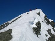 La cima vista dal lato Sud