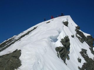La cima vista dal lato Sud