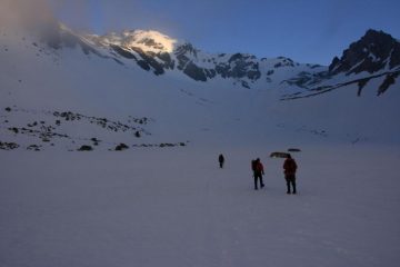 salita nell'ampio Plan de la Sabla