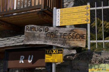 cartelli segnaletici a Ruz