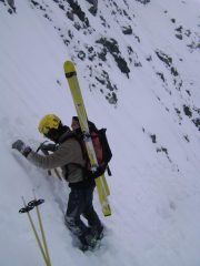 Andrea si crea un attico per calzare gli sci