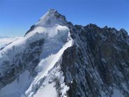 dalla vetta la bella nord del Dolent
