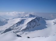 Punta d'Arbola e Punta del Sabbione dalla vetta del Blinnenhorn