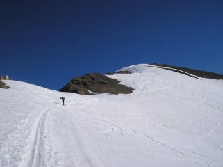 Arrivo alla vetta del Blinnenhorn