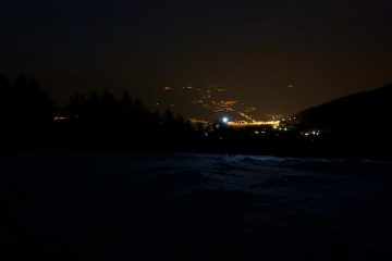 in discesa