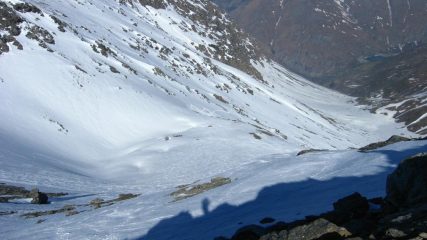 Inizia la discesa...