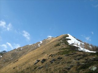 cresta finale da percorrere