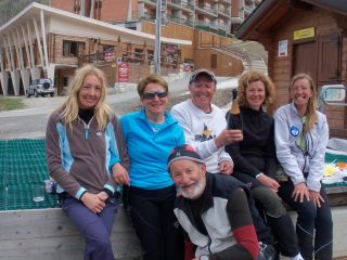 la parte più gentile del gruppo tranne i due intrusi