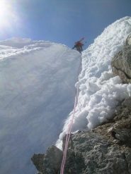 discesa dal col chardonney