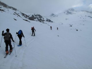 Lungo l'altopiano di Traversagn