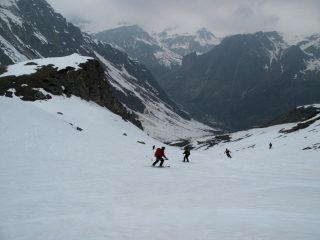 Discesa dal colletto Traversagn