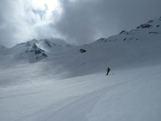 Discesa nel vallon de Chabrière