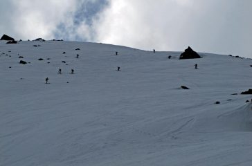 Discesa parte alta,sembra banale,invece è bello ripido.
