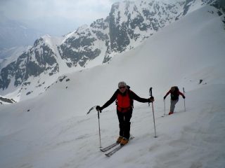 arrivo in cima