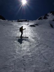 Discesa nel vallone del Seccia