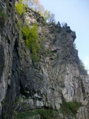 secondo traverso e muro finale