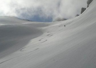 Discesa dal Pas Est du Clapier